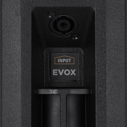 RCF EVOX J8 Powered Portable PA Speaker System bottom back panel