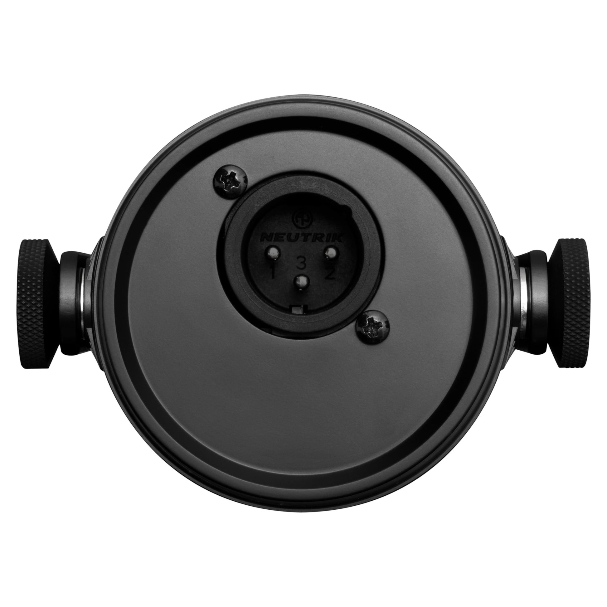 Shure MV7X XLR Podcast Microphone back detail