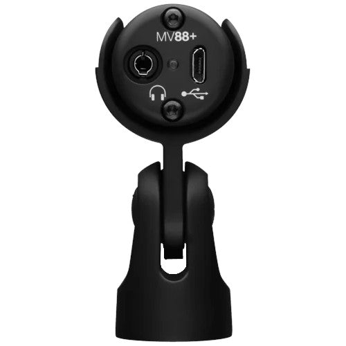 Shure MV88+STEREO-USB Stereo USB Microphone back detail