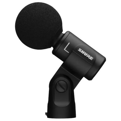 Shure MV88+STEREO-USB Stereo USB Microphone tilted up