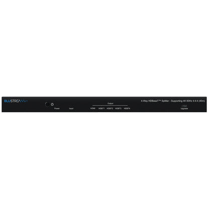 Blustream HSP14CS 4-Way 4K HDBaseT CSC Splitter - 70m
