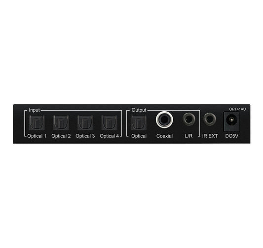 Blustream OPT41AU 4-Way Optical Switch back