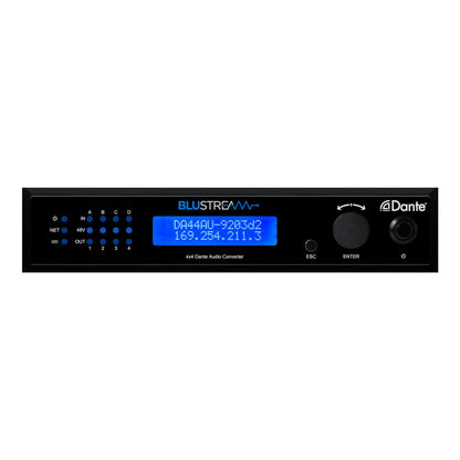 Blustream DA44AU 4x4 Dante Digital Audio Converter