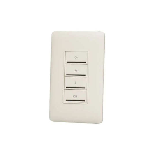 ETC E1004-5 Echo Inspire Button Station | 4-Button | White