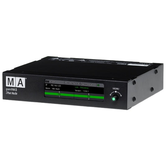 MA Lighting MA4010512-1 grandMA3 onPC 2Port Node Ethernet-to-DMX Interface 2K PoE