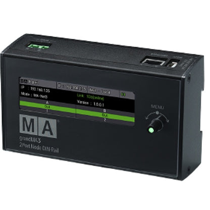 MA Lighting MA4010512-1 grandMA3 onPC 2Port Node Ethernet-to-DMX Interface 2K PoE
