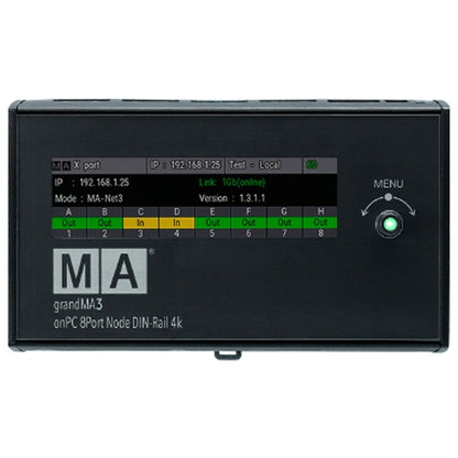 MA Lighting MA4010514-1 grandMA3 onPC 8Port Node Ethernet-to-DMX Converter