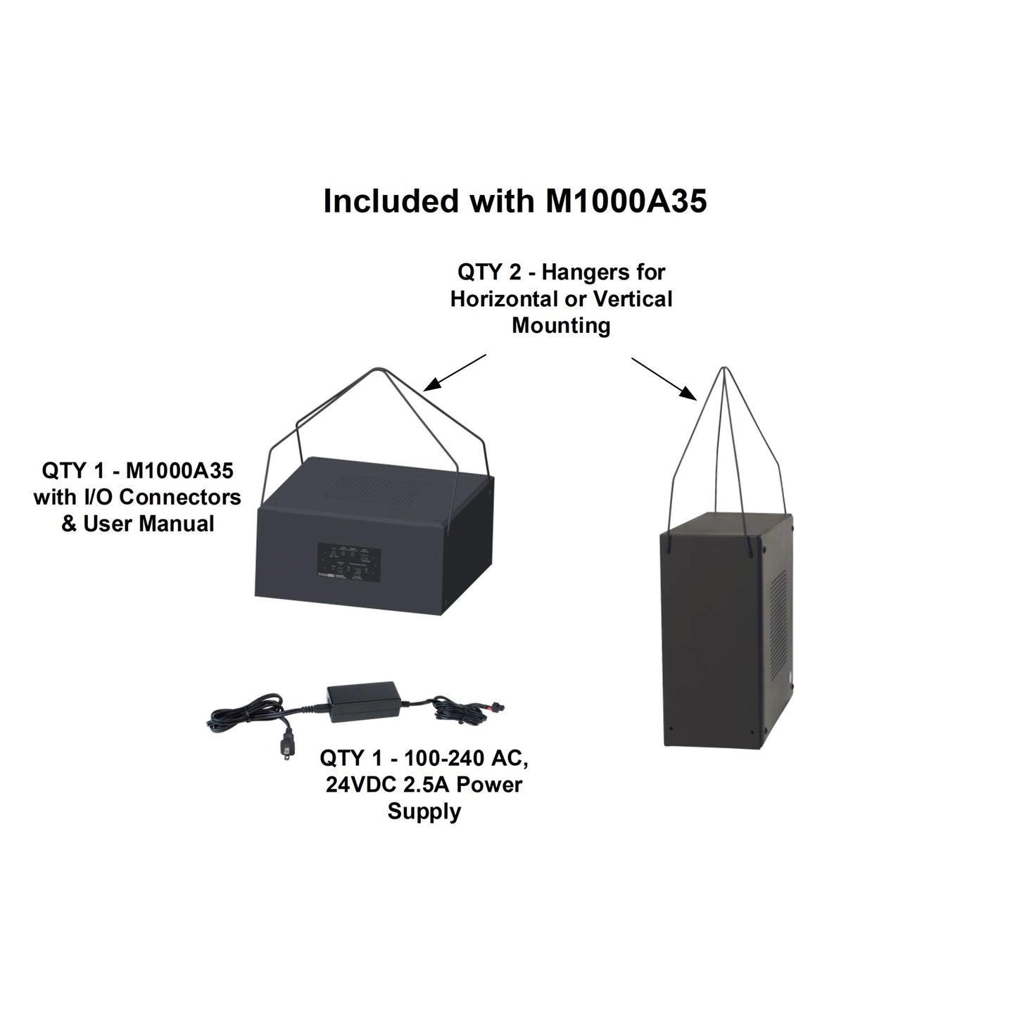 AtlasIED M1000A35 Self-Contained Active Sound Masking System