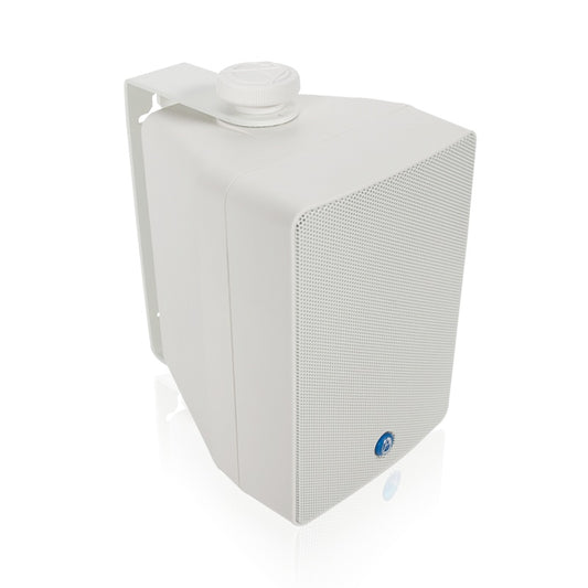 AtlasIED SM42TEN-WH SM42TEN EN54-24 Certified 4" 2-Way All Weather Speaker with 16-Watt 70V/100V Transformer | White