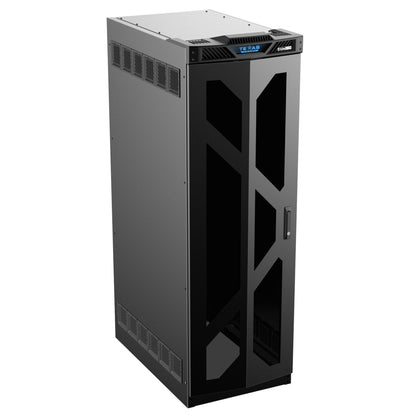AtlasIED Texas Tough Equipment Rack 35RU USA-Made Gangable Install Rack | 35" | Acrylic Door