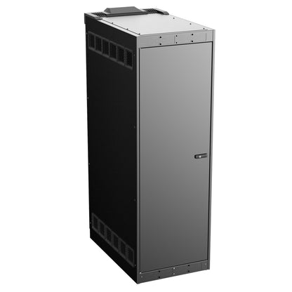 AtlasIED Texas Tough Equipment Rack 35RU USA-Made Gangable Install Rack | 35" | Solid Door