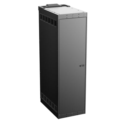 AtlasIED Texas Tough Equipment Rack 40RU Made in USA Install Cabinet | 35" | Solid Door