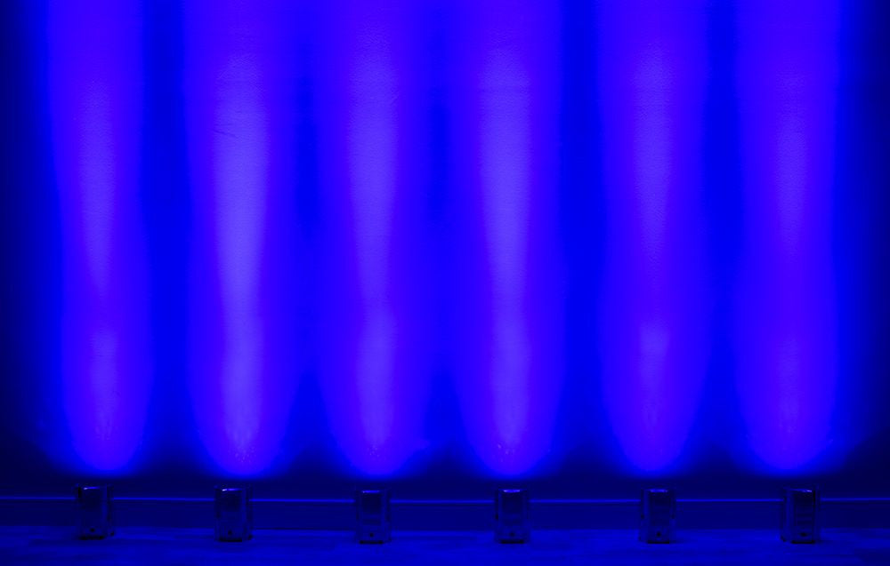 ADJ Mirage Q6 Pak IP65 Lighting System all fixtures in use