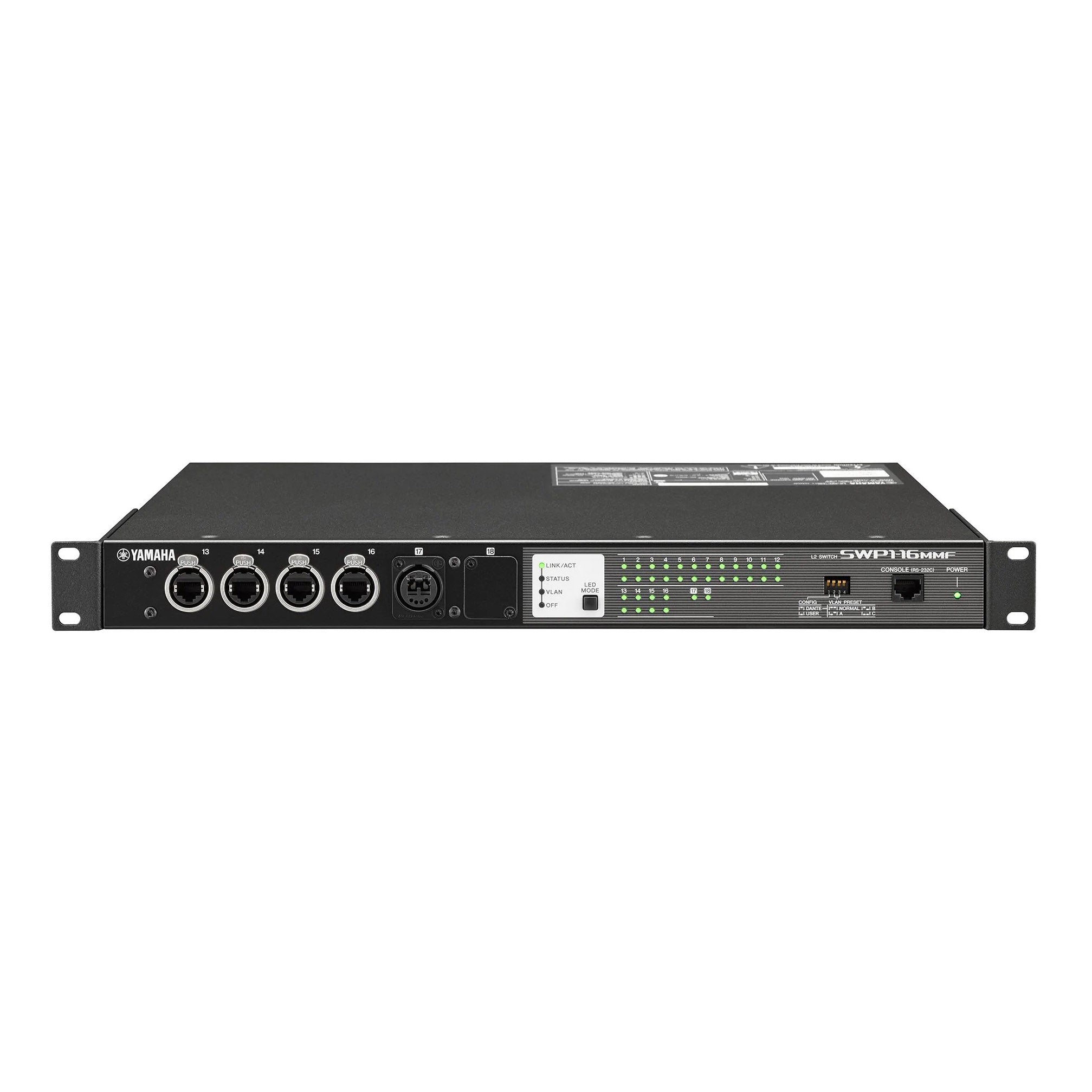 Yamaha SWP1-16MMF 16-Port L2 Network Switch | Yamaha – SoundPro