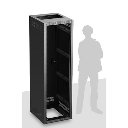 AtlasIED Welded Rack 40RU Steel Cabinet With Adjustable Rails | 25.5"
