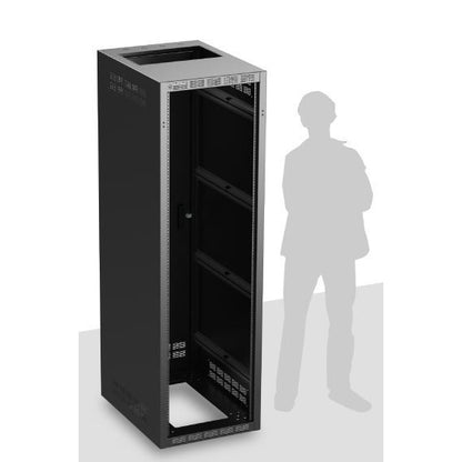 AtlasIED Welded Rack 40RU Steel Cabinet With Adjustable Rails | 30"