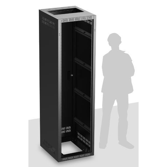 AtlasIED Welded Rack 44RU Welded Steel Cabinet for Install | 25.5"