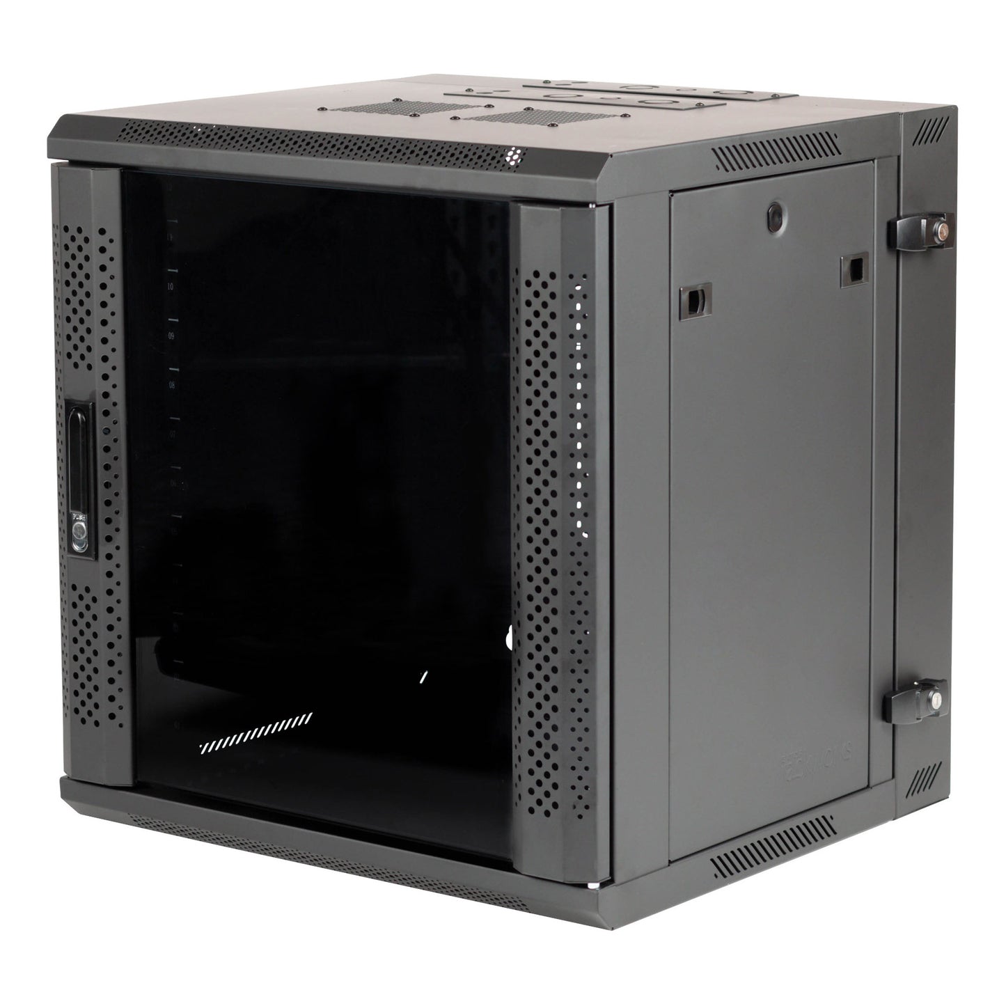 Gator Rackworks GRW2009509 9U Hinged Wall Rack with Glass Door