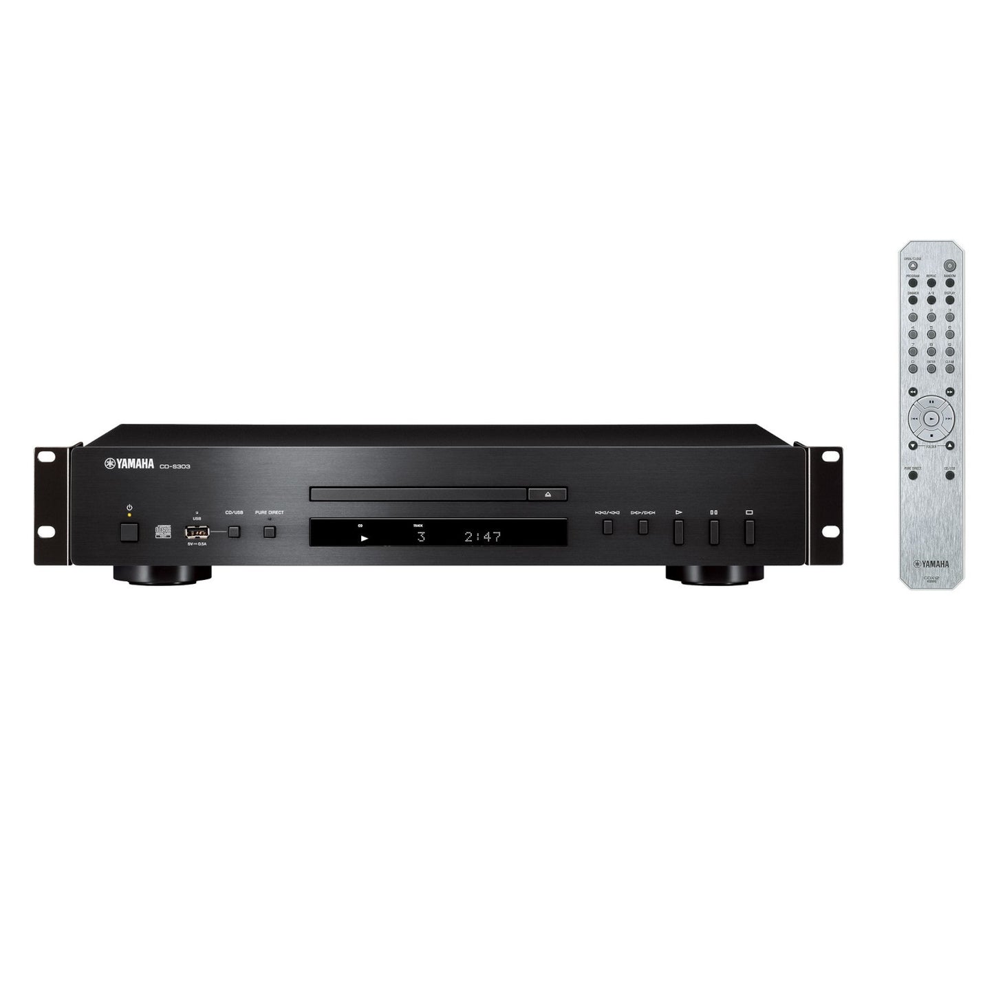 Yamaha CD-S303RK Rack Mount Single Disc CD Player