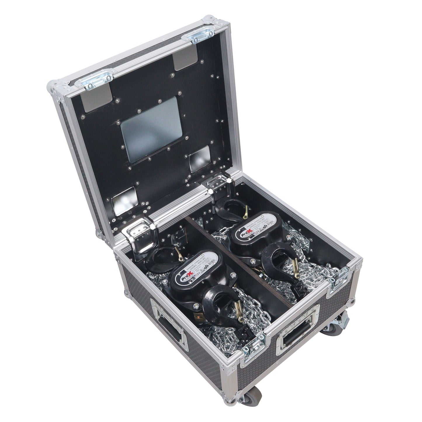 ProX XT-MCH2TX2-30FT 2-Ton Manual Chain Hoist Set With Road Case