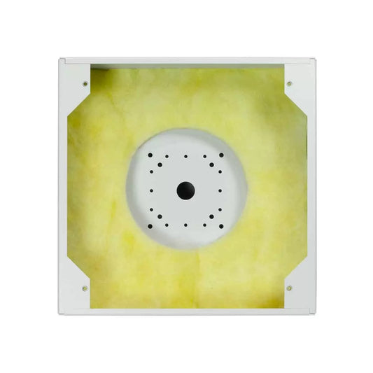Lowell Steel Enclosure for 8" Speaker, Surface Mount | 16-gauge galvanized steel