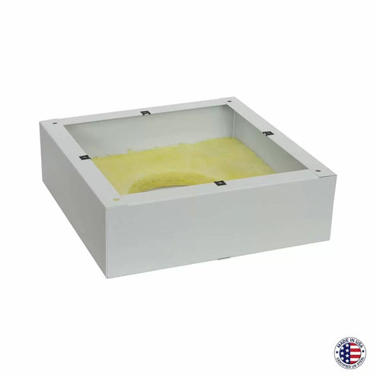 Lowell Steel Enclosure for 8" Speaker, Surface Mount | 20-gauge US steel