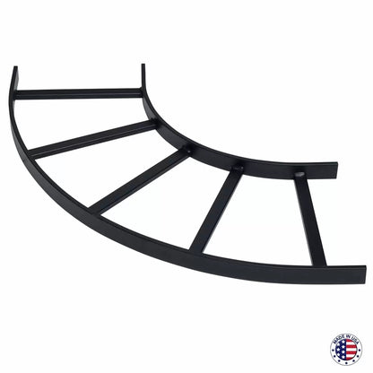 Lowell Cable Ladder Horizontal Turn 90-Degree Steel Rack Turn | 12"