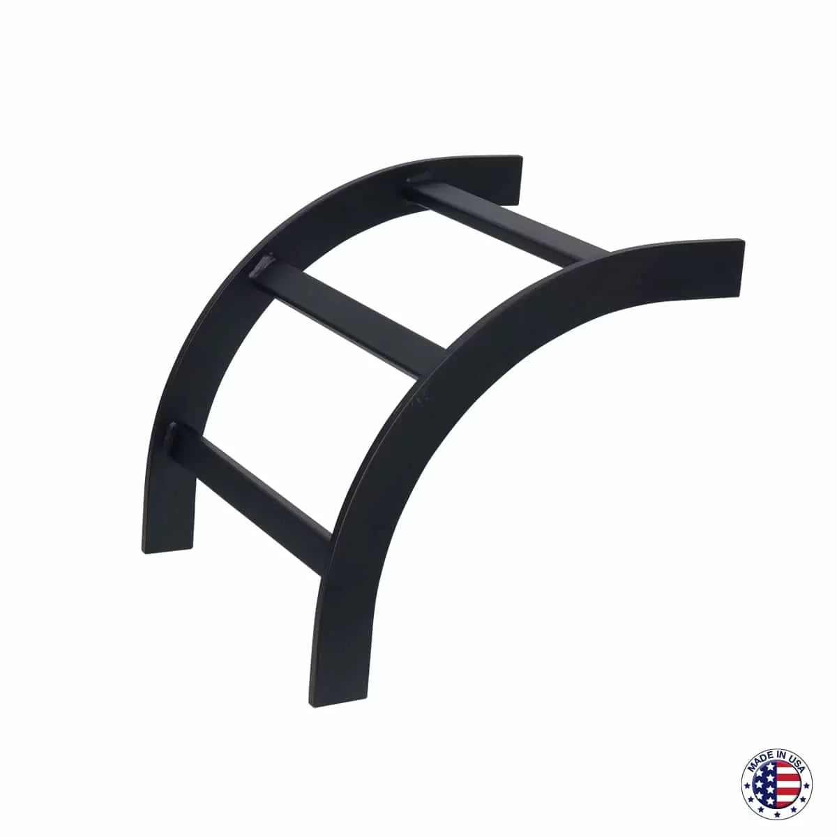 Lowell Cable Ladder Vertical Turn Steel Rack Cable Management | 12"
