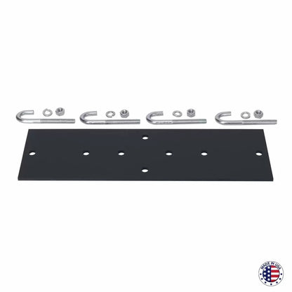Lowell Cable Ladder Rack Plate For Two-Post Relay Racks | 12"