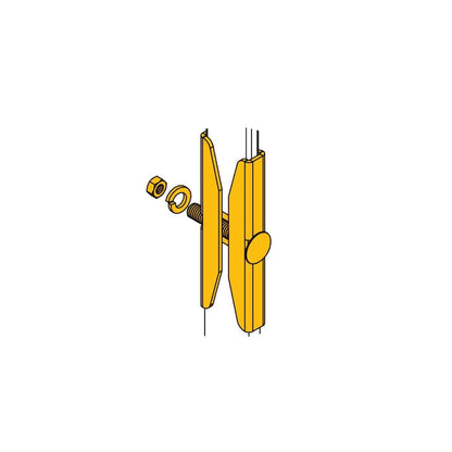 Lowell CLH-SKB Cable Ladder Butt Splice Kit For Lowell Ladders