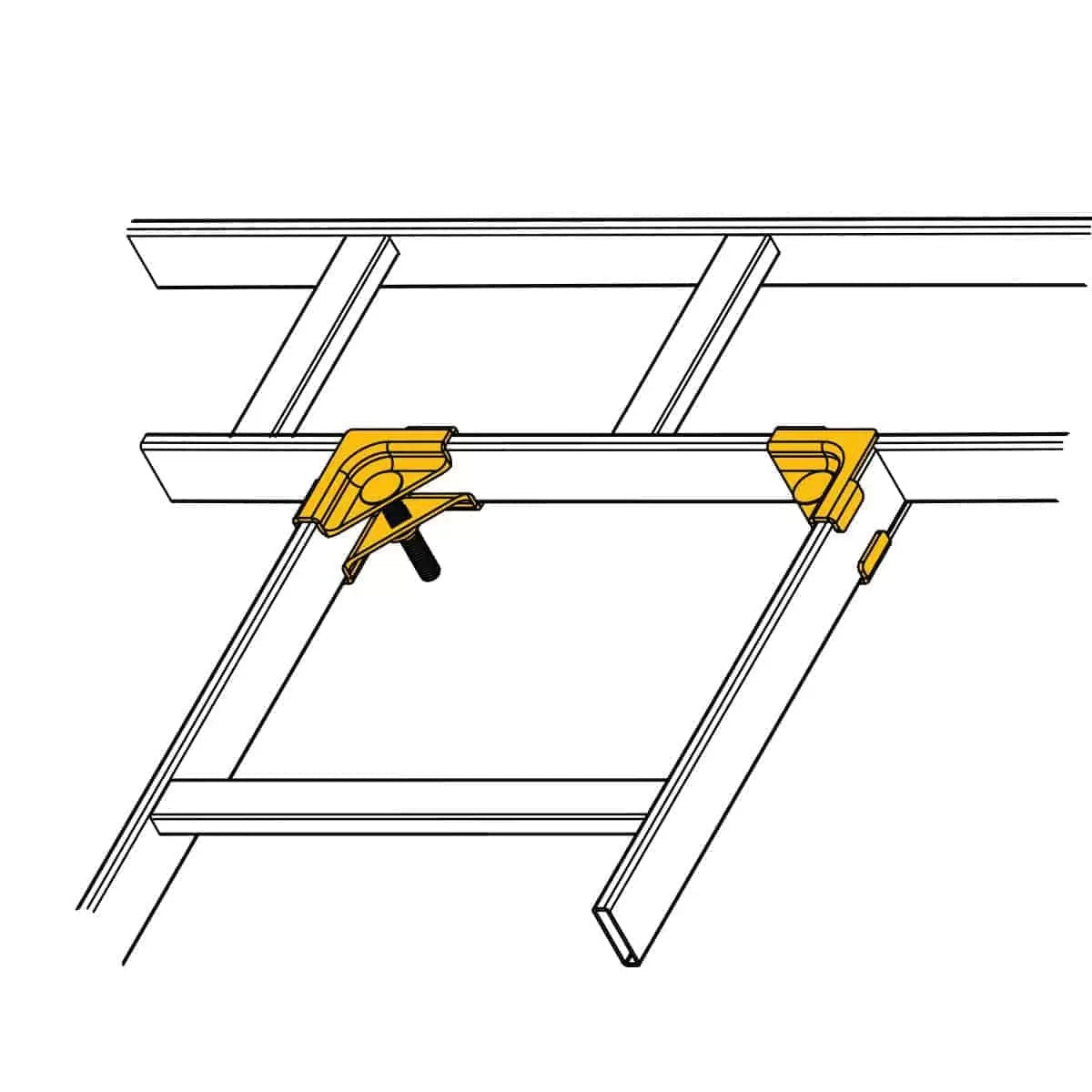 Lowell CLH-SKT Cable Ladder T-Junction Splice Kit