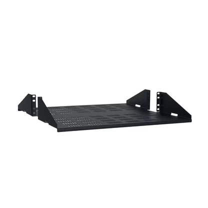 Lowell CMS Series Center Mount Shelf for 2-Post Rack | 2U