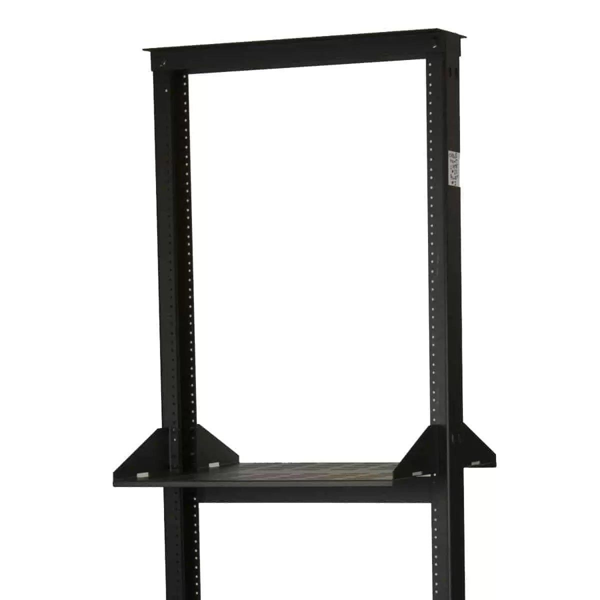 Lowell CMS Series Center Mount Shelf for 2-Post Rack | 2U