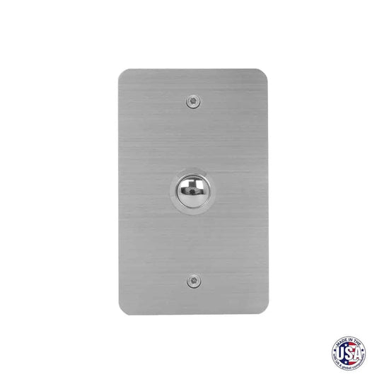 Lowell CSV Call Switch With Vandal Resistant 1-Gang Wall Plate