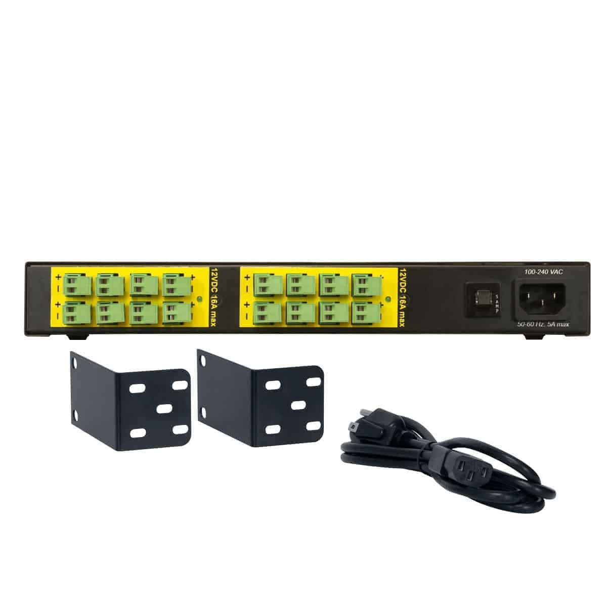Lowell DC Power Distribution Multi-Output DC Power Supply | 16 Output | 12VDC