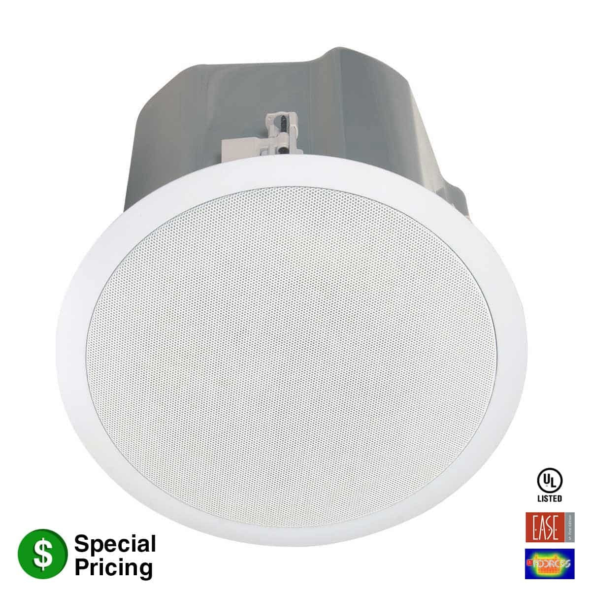 Lowell ES-82T 8" Coaxial In-Ceiling Speaker System