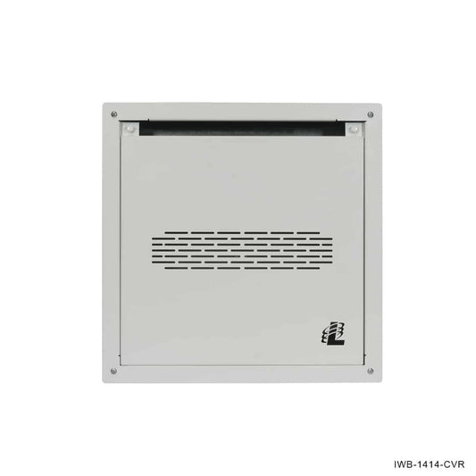 Lowell IWB In-Wall Box Cover Panel Steel Cover With White Finish | IWB-1414