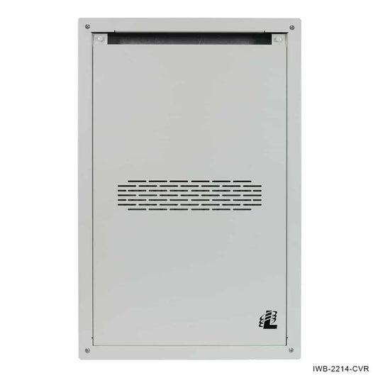 Lowell IWB In-Wall Box Cover Panel Steel Cover With White Finish | IWB-2214
