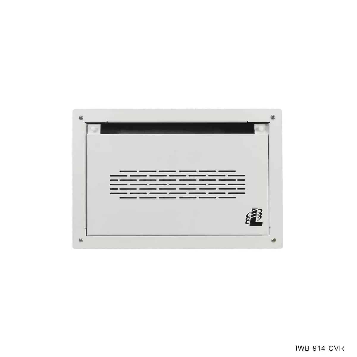 Lowell IWB In-Wall Box Cover Panel Steel Cover With White Finish | IWB-914