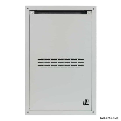 Lowell IWB In-Wall Box Cover Panel Steel Cover With White Finish | IWB-914