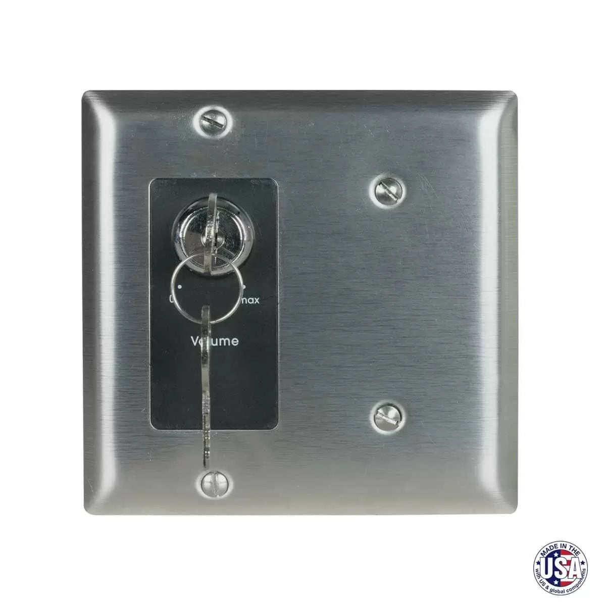 Lowell KL200-DSB 200W Mono 70V Volume Control With Key Switch