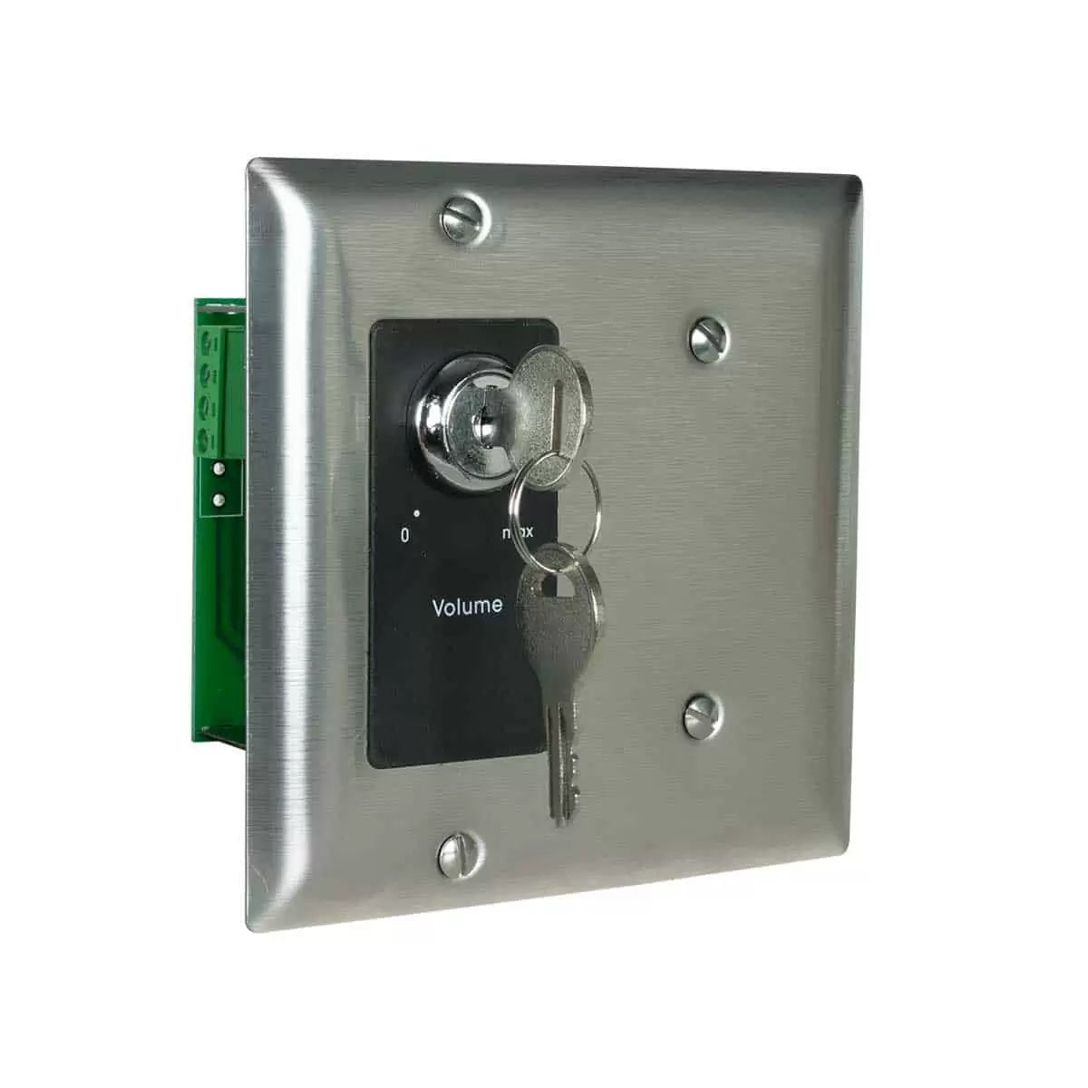 Lowell KL200-DSB 200W Mono 70V Volume Control With Key Switch