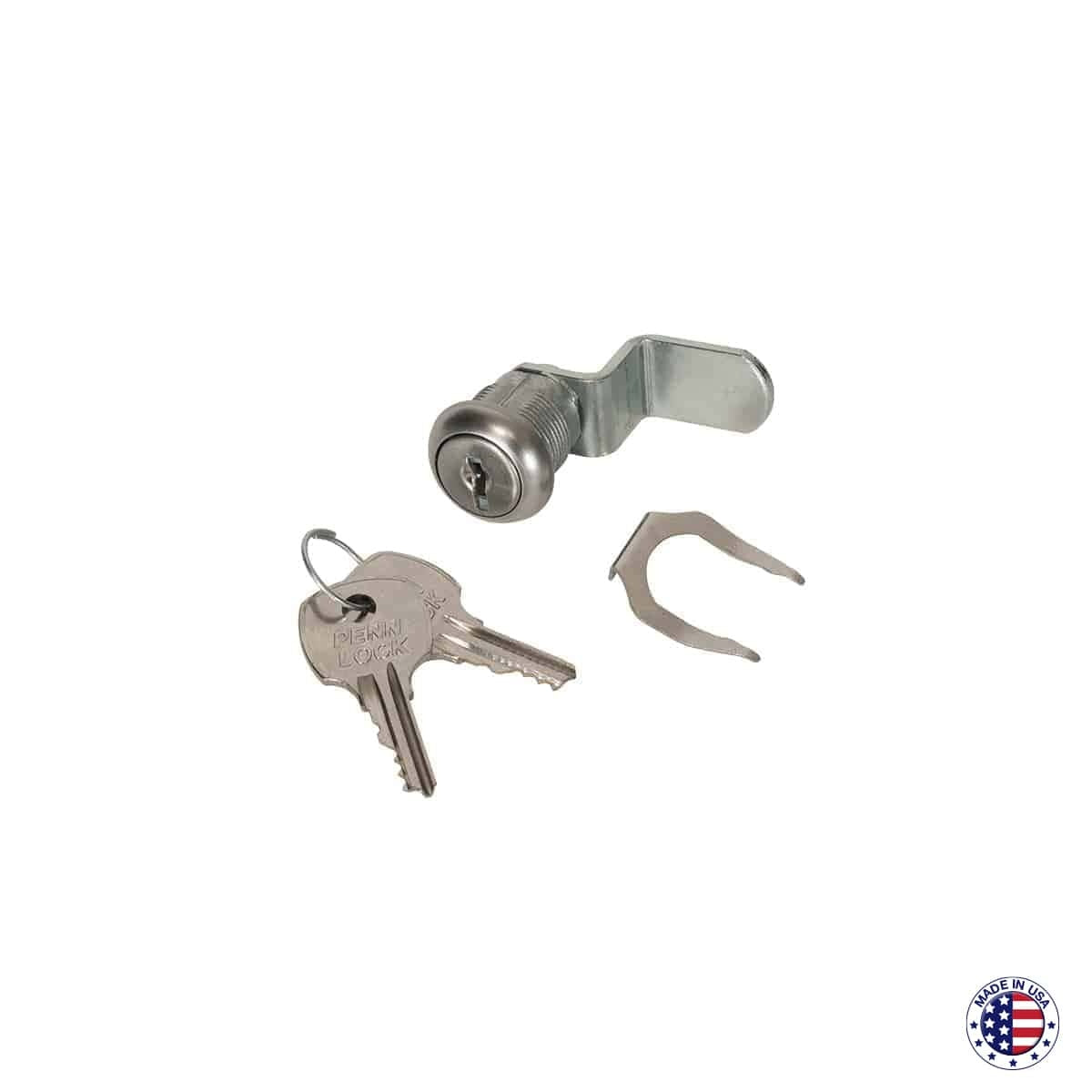 Lowell LLKRD Alternate Key Lock Set for LDDF Series Racks