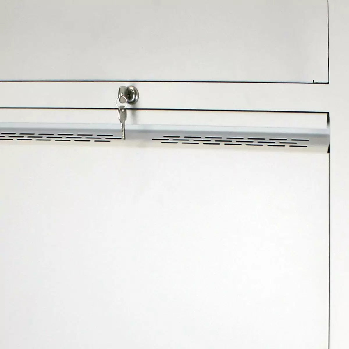 Lowell LTCR Series 3U+3U Dual Bay Wall Rack Controlled Release | Surface Mount