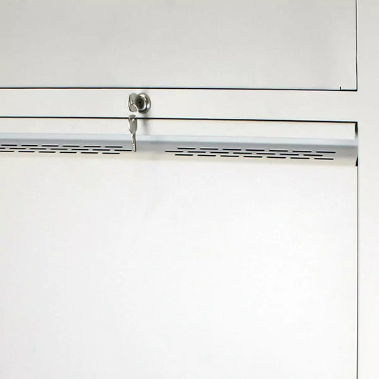 Lowell LTCR Series 3U+3U Dual Bay Wall Rack Controlled Release | Surface Mount