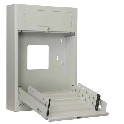 Lowell LTR Series Dual Bay Tilt-Open Wall Rack | 3U