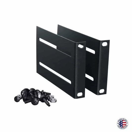 Lowell PCMB-6 Rack Mounting Brackets For Power Strip or Cable Manager