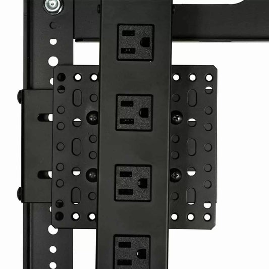 Lowell PCMB-6 Rack Mounting Brackets For Power Strip or Cable Manager