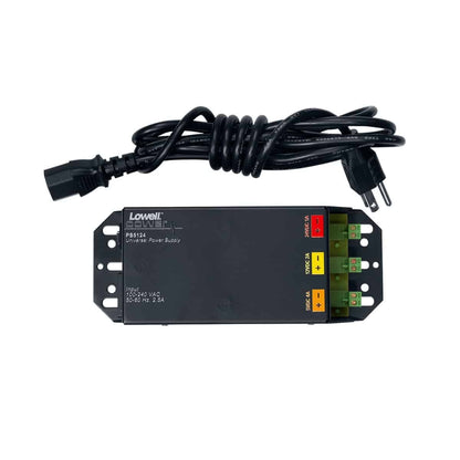 Lowell PS5124 Triple-Output Universal Power Supply For AV Install
