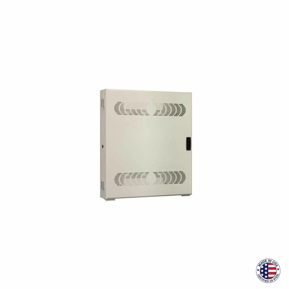 Lowell RCC Remote Consolidation Cabinet, Dual Bay Wall Mount | 28" | 2U Horizontal + 2U Vertical